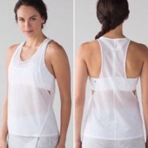 Lululemon Light N Breezy Tank Size 6 White